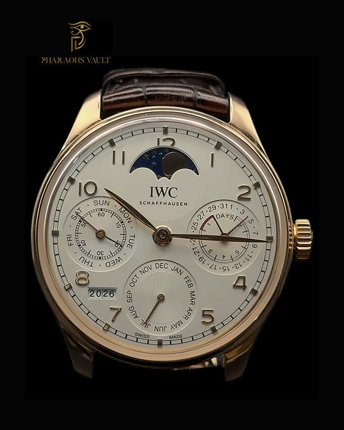 IWC Portugieser Perpetual Calendar — 18K Rose Gold