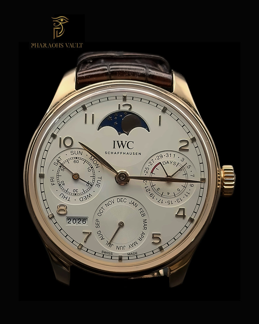 IWC Portugieser Perpetual Calendar — 18K Rose Gold