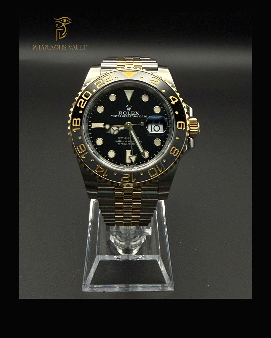 Rolex GMT Master II Zombie 126713GRNR, front view