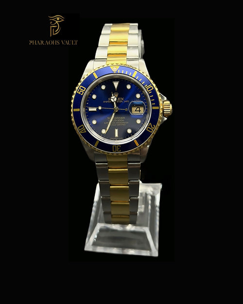 Rolex Submariner Date — Two-Tone, Blue Dial