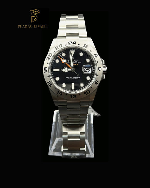 Rolex Explorer II — Ref. 226570, Black Dial