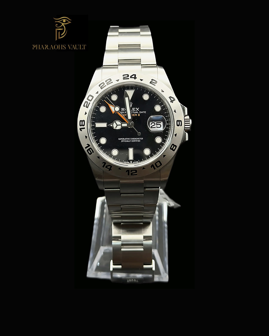 Rolex Explorer II — Ref. 226570, Black Dial
