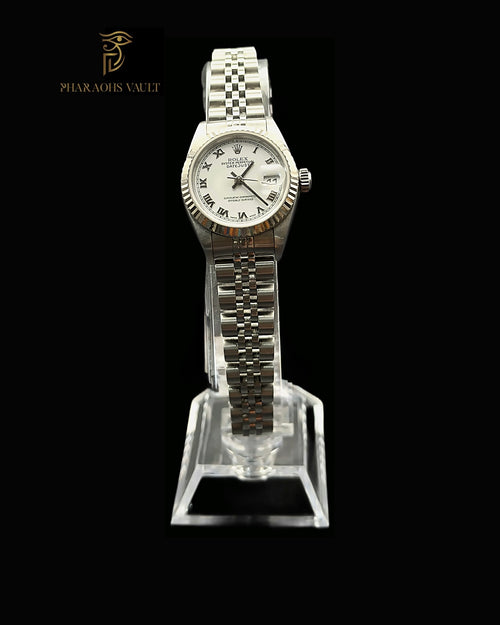 Rolex Lady-Datejust — Steel, Fluted Bezel