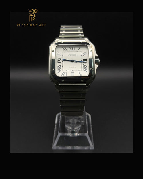 Cartier Santos watch, front view